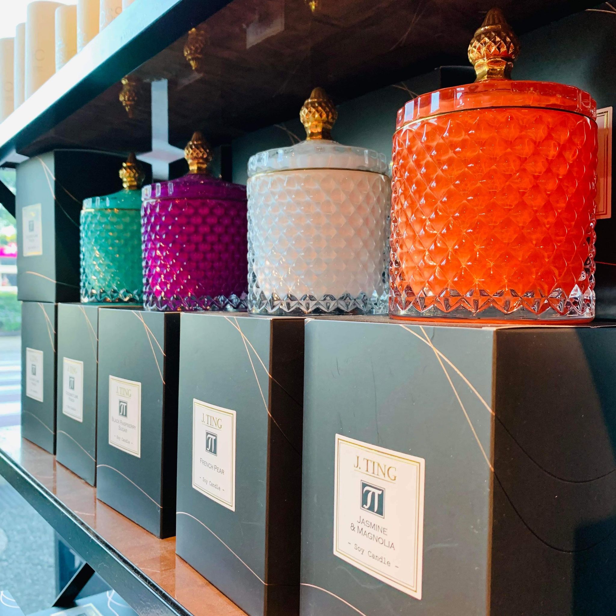 Diamond Jar Soy Candle