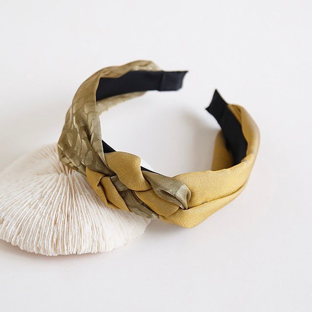 Iridescent Braided Headband
