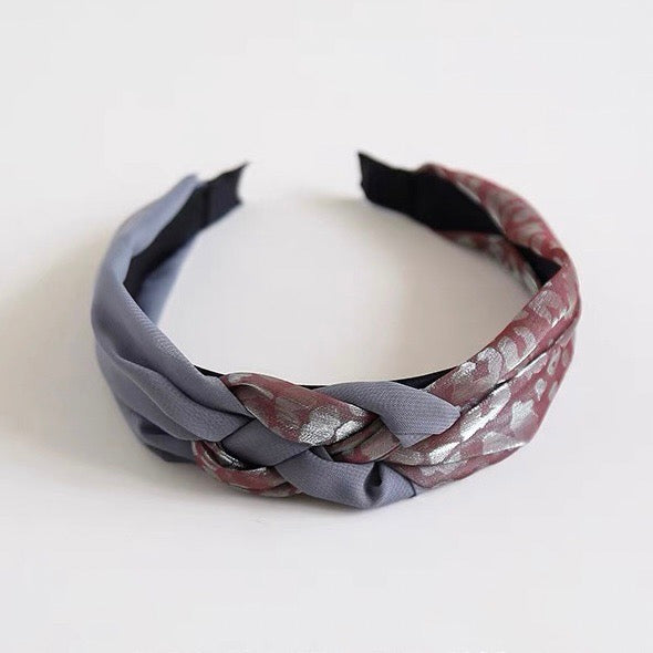 Iridescent Braided Headband