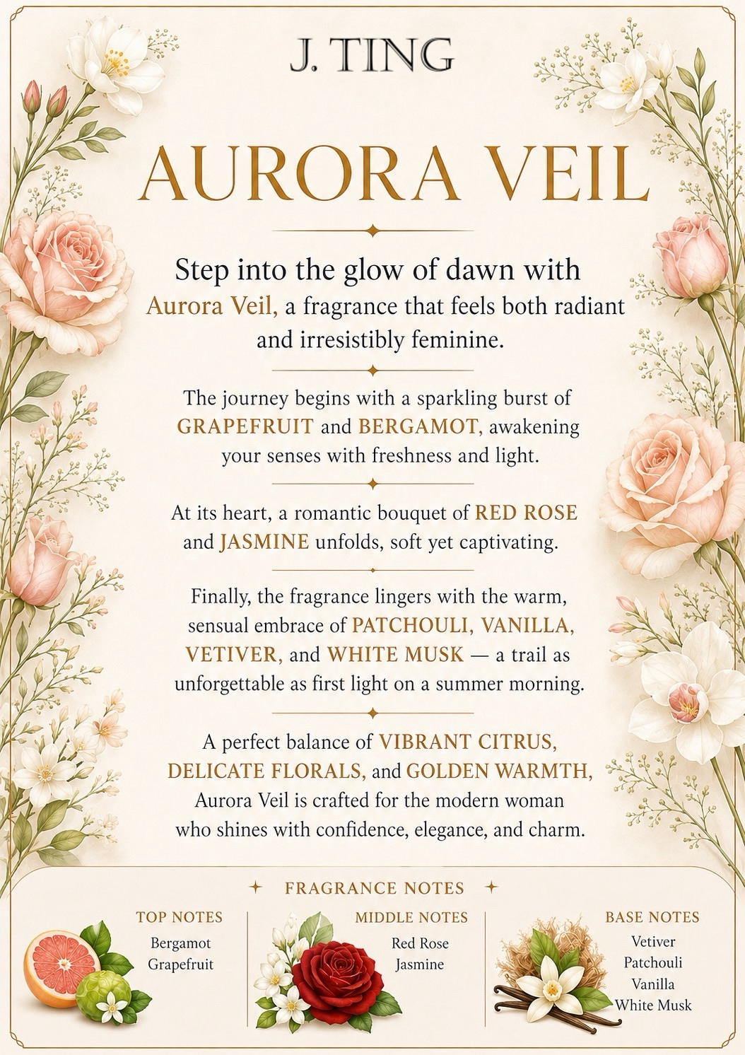 Aurora Veil Perfume