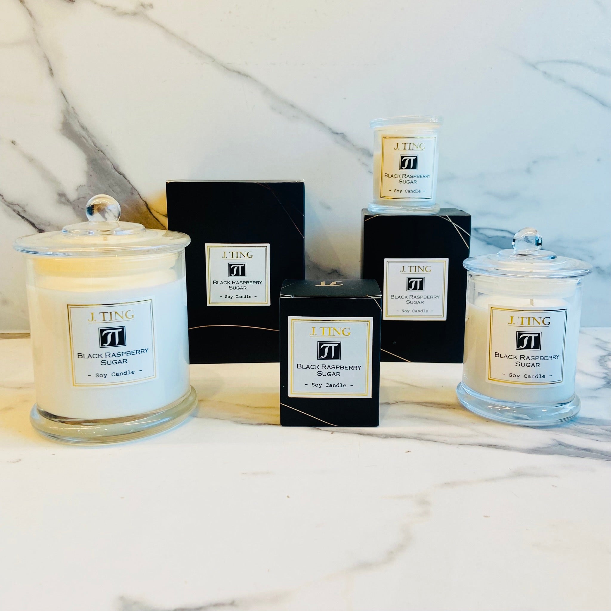 Black Raspberry Sugar Soy Candle