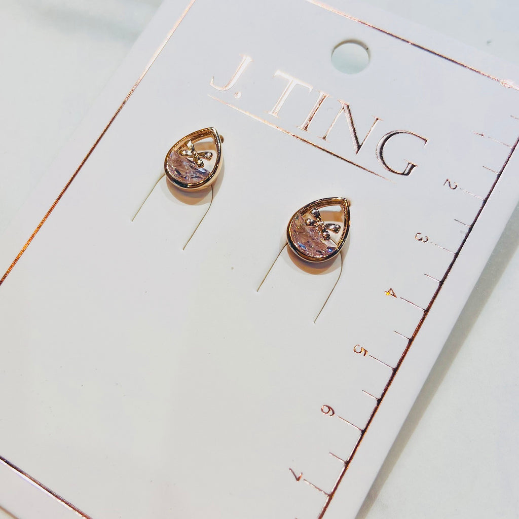 Baby Bow Tear Earrings