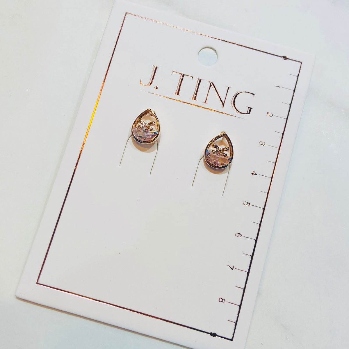 Baby Bow Tear Earrings
