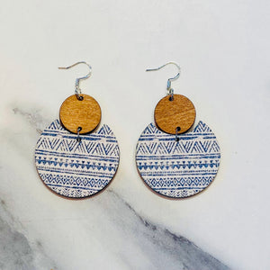 Blue Bohemian Earrings