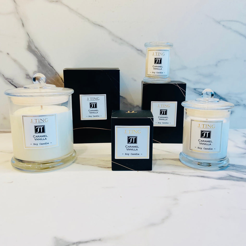 Caramel Vanilla Soy Candle