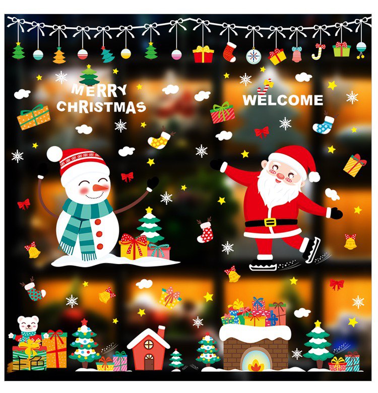 Christmas Window Sticker B