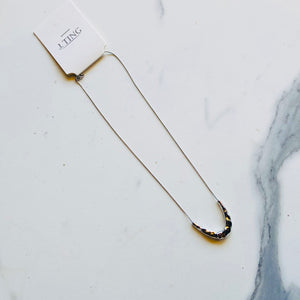Chrome Wrap Stainless Steel Necklace