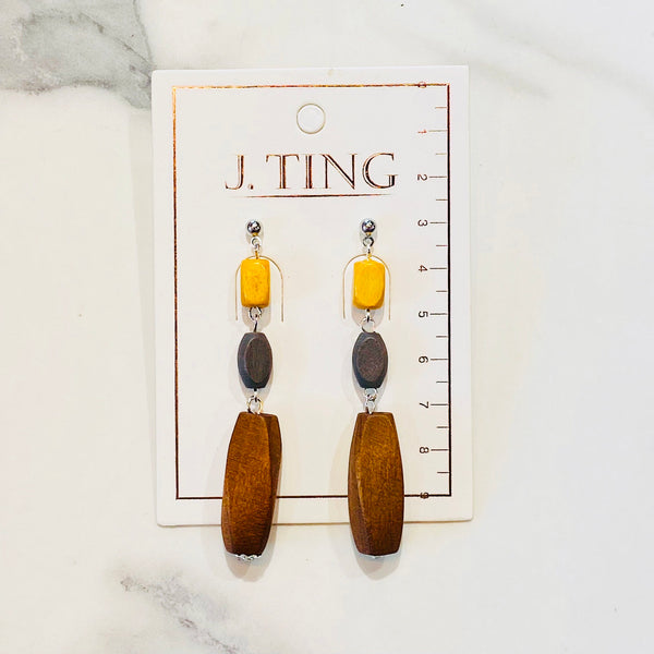 Classic Wood Earrings