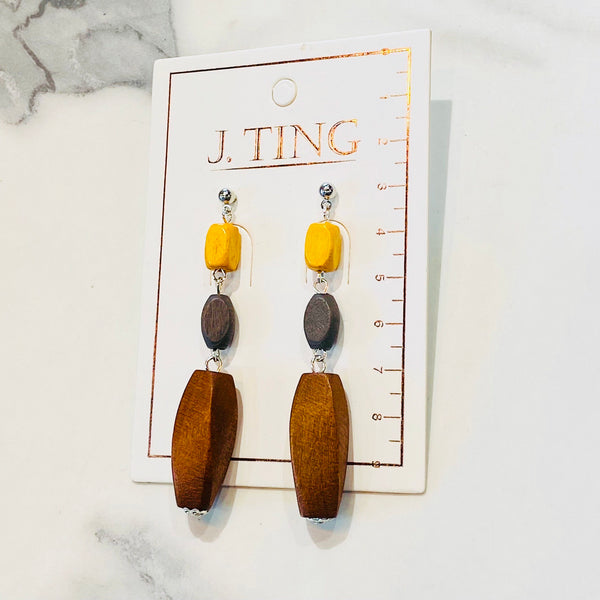 Classic Wood Earrings