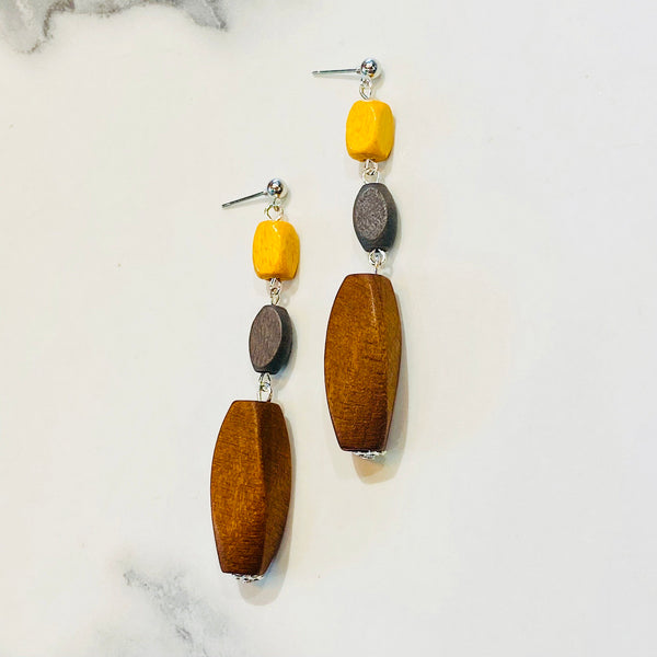 Classic Wood Earrings