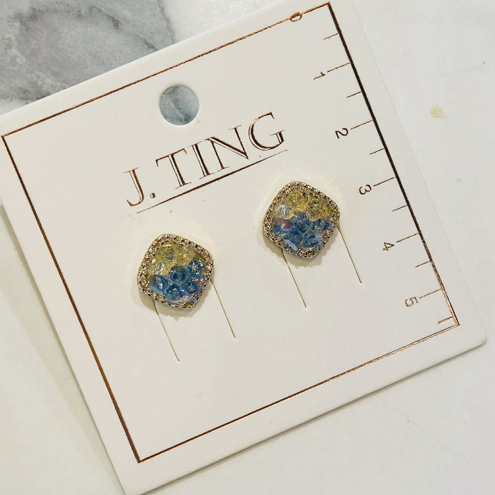 Coastal Breeze Crystal Earrings