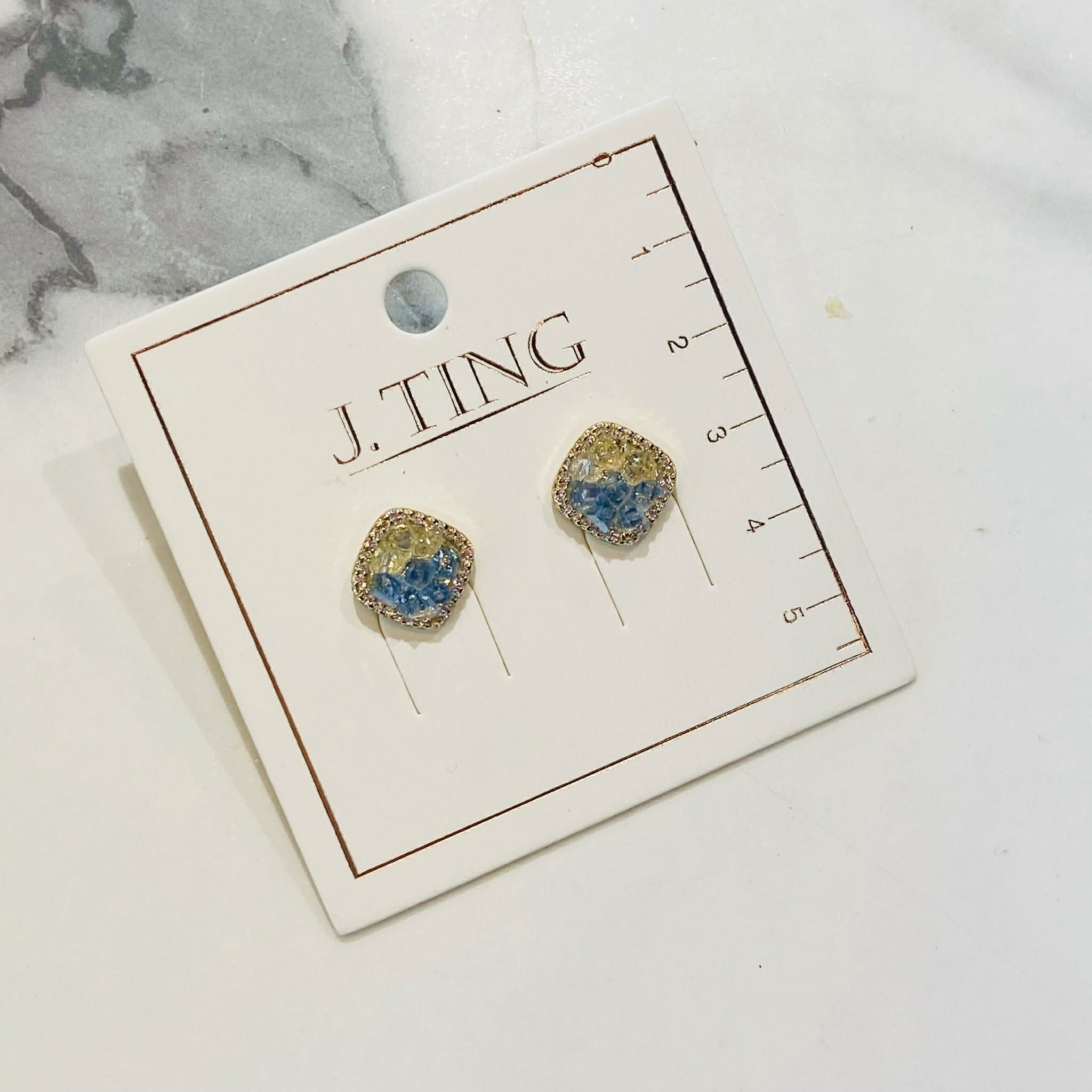 Coastal Breeze Crystal Earrings