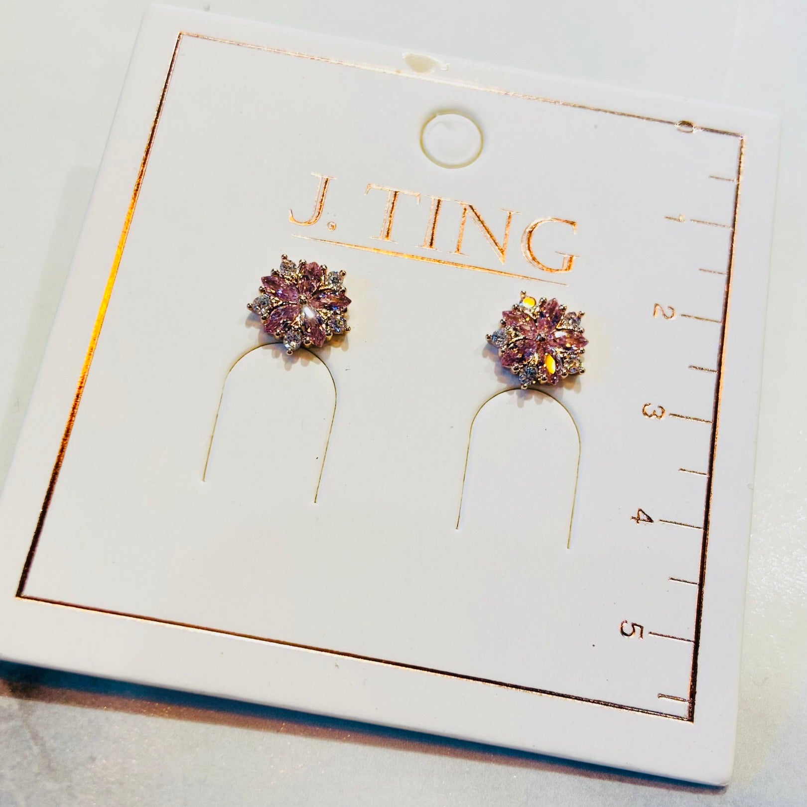Crystalised Cherry Blossom Earrings