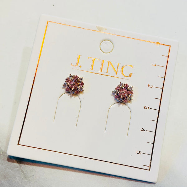Crystalised Cherry Blossom Earrings