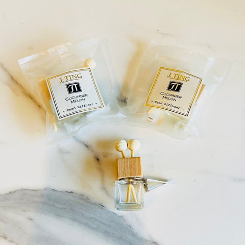Cucumber Melon - Car Reed Diffuser