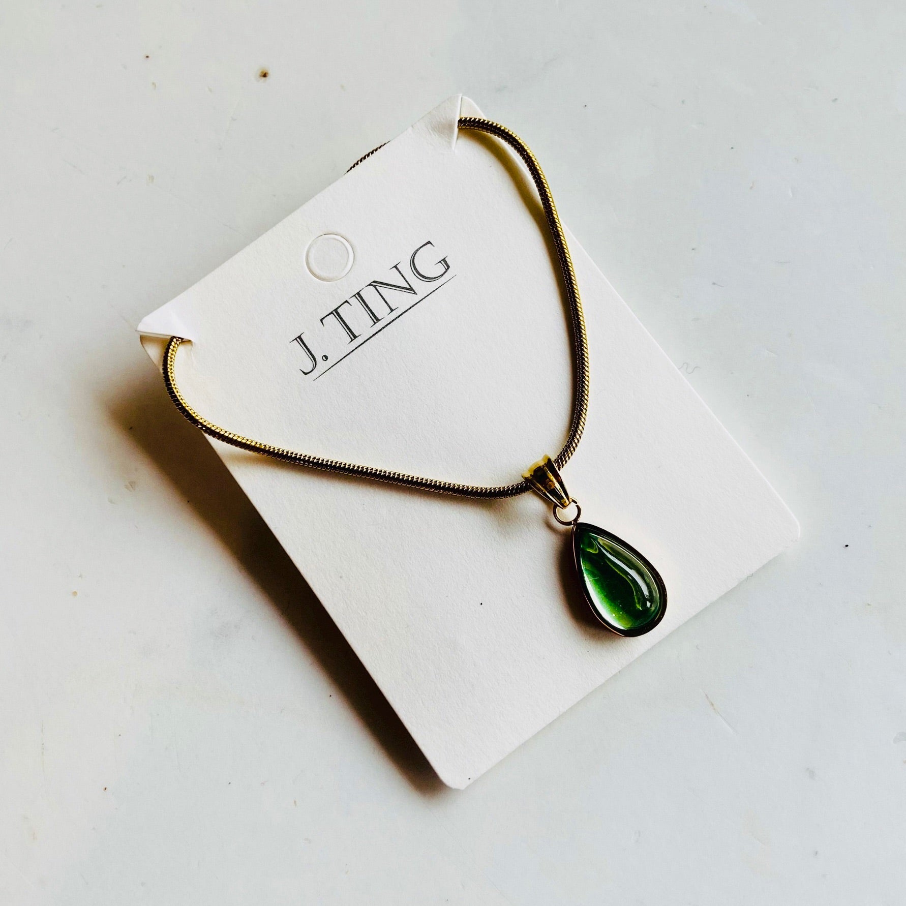 Emerald Glow Necklace