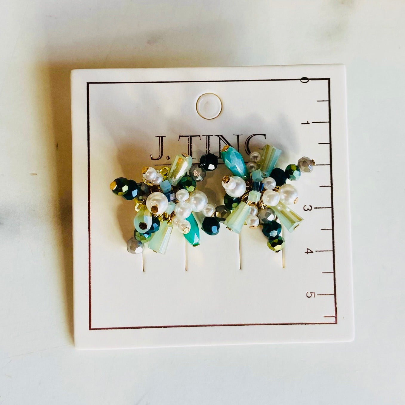 Emerald Ocean Earrings