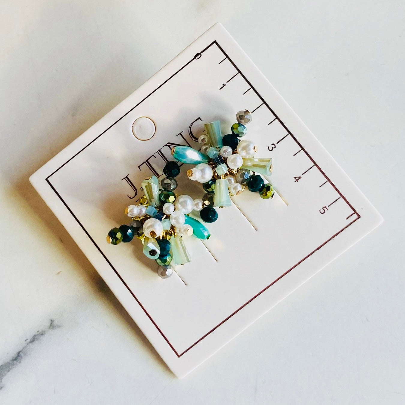 Emerald Ocean Earrings
