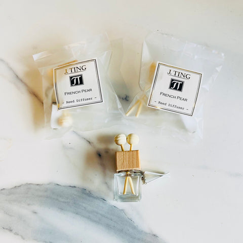 French Pear Car Reed Diffuser