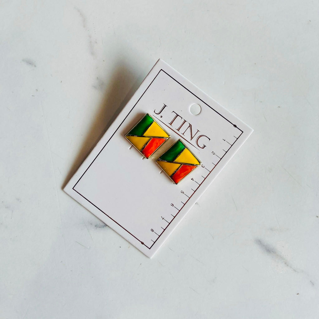 Geo Glow Earrings