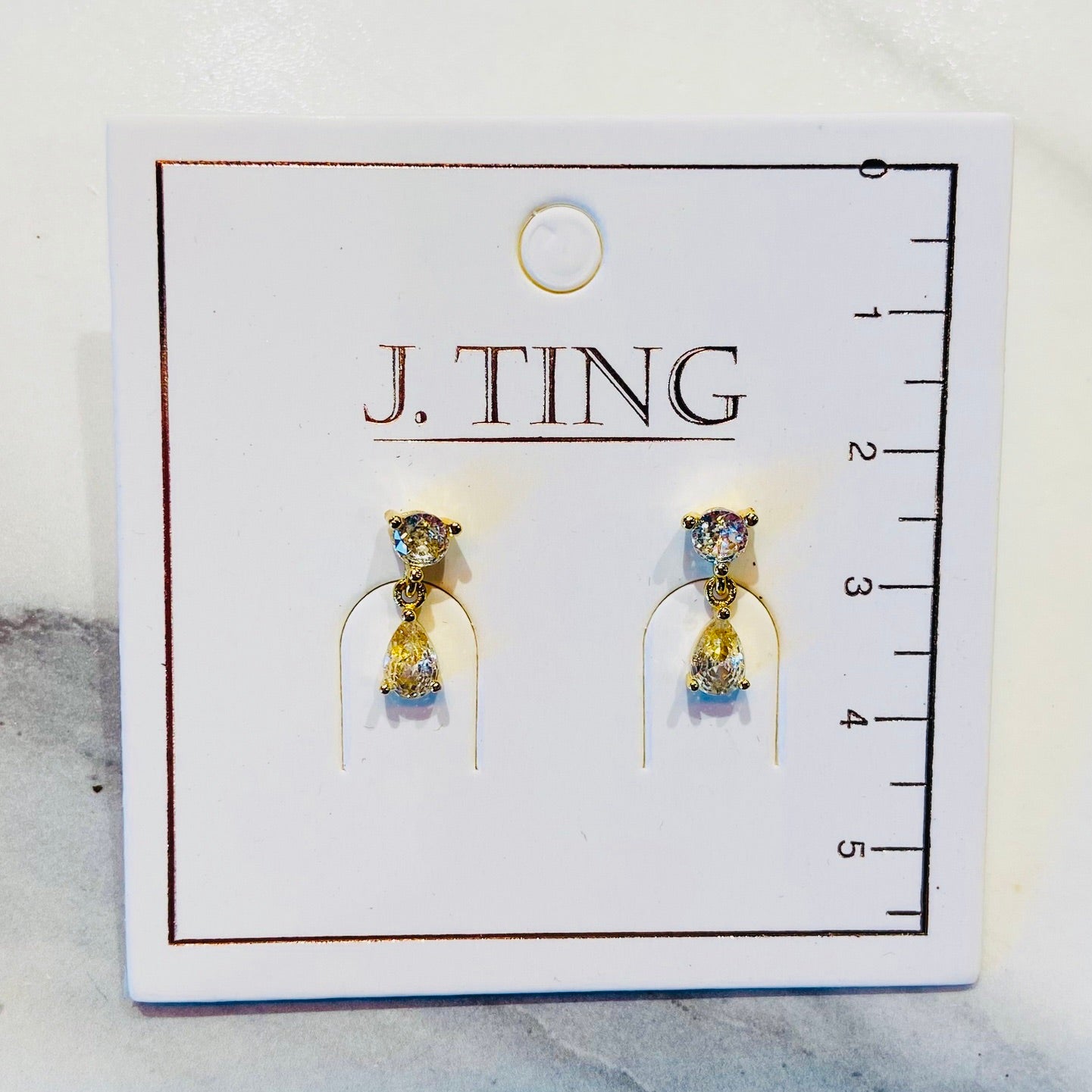Golden Drops Earrings