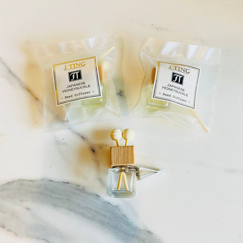 Japanese Honeysuckle Car Reed Diffuser