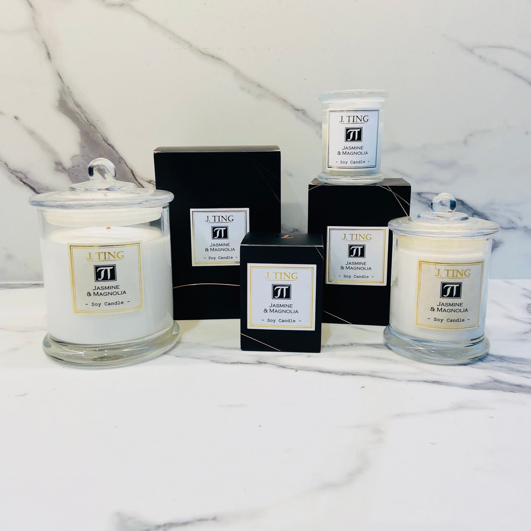 Jasmine & Magnolia Soy Candle