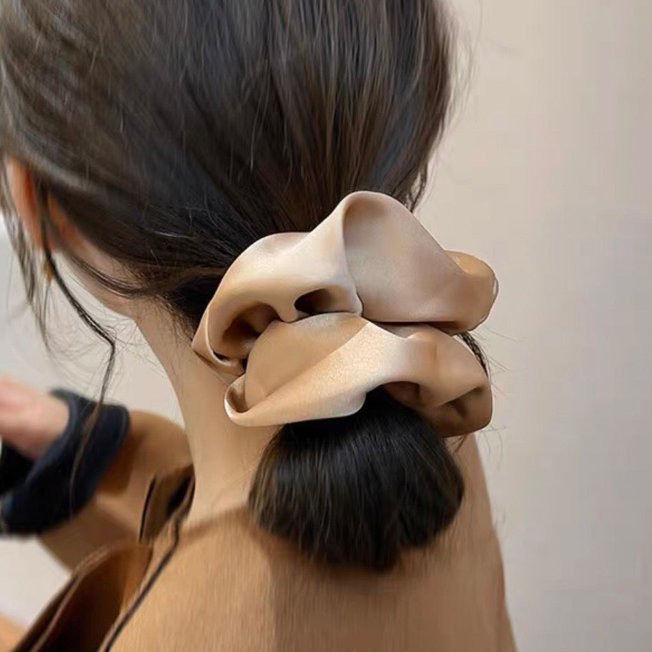 Jumbo Silk Scrunchies