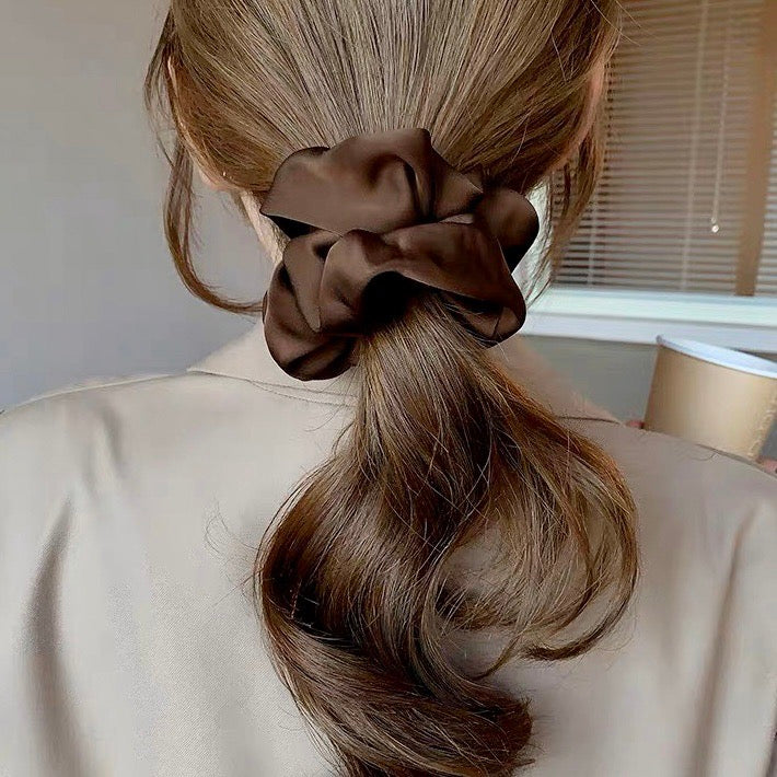 Jumbo Silk Scrunchies