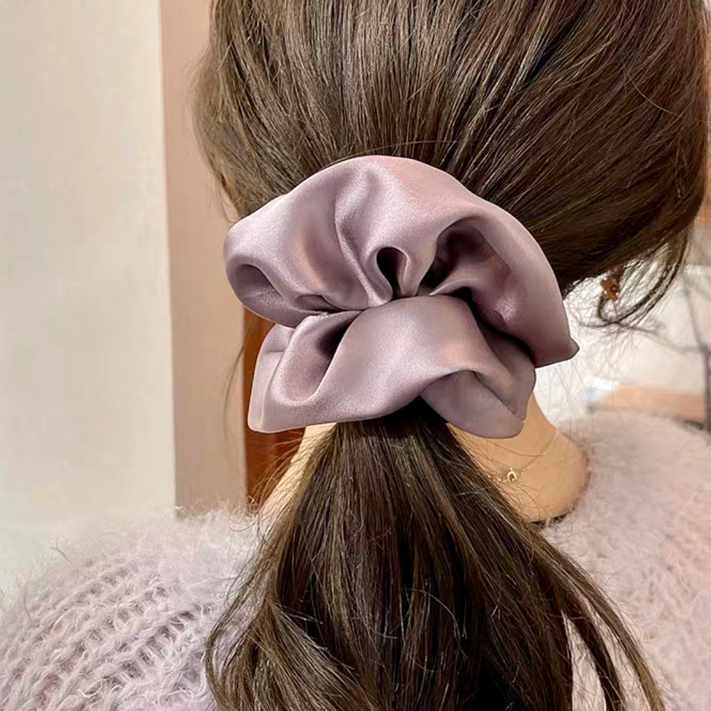 Jumbo Silk Scrunchies