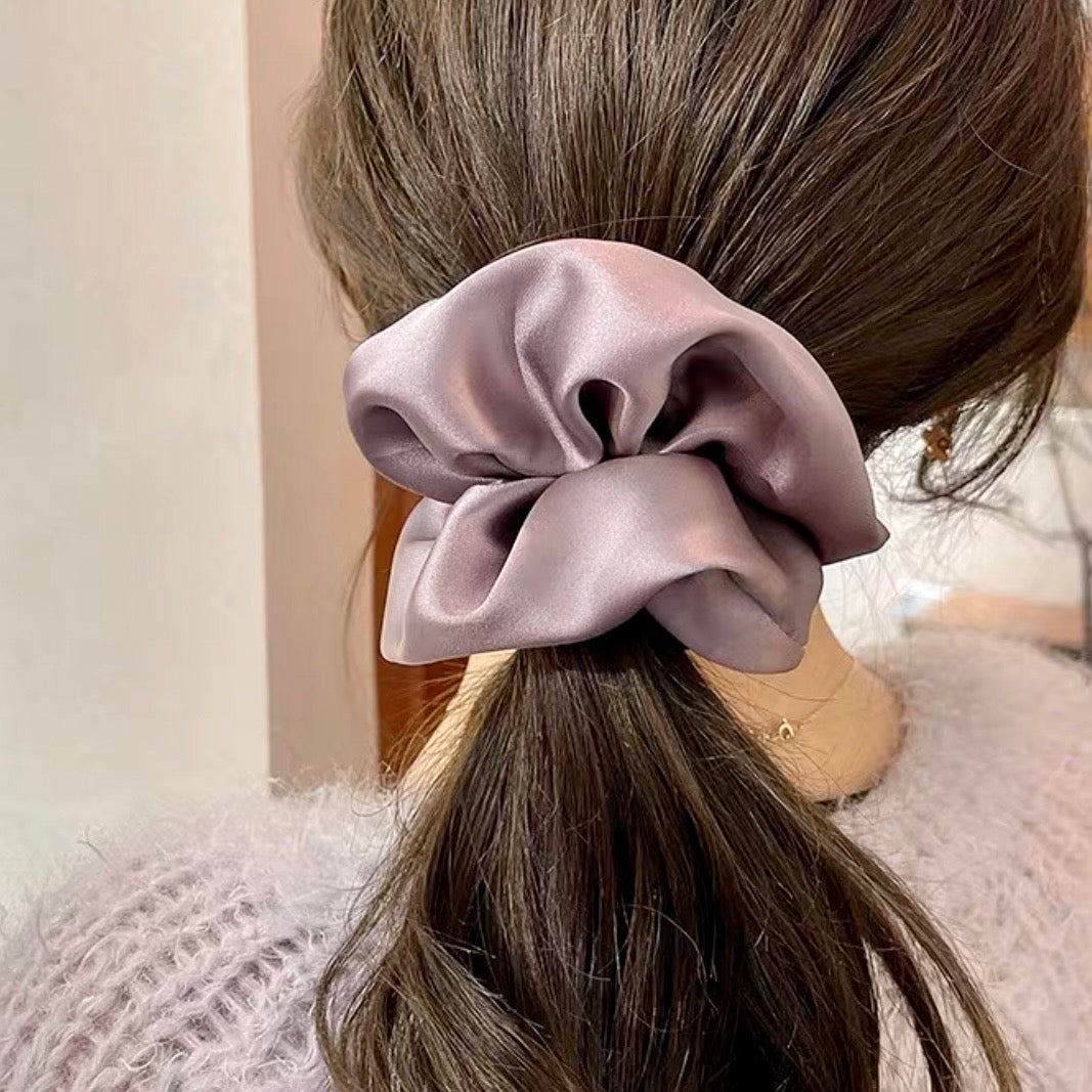 Jumbo Silk Scrunchies