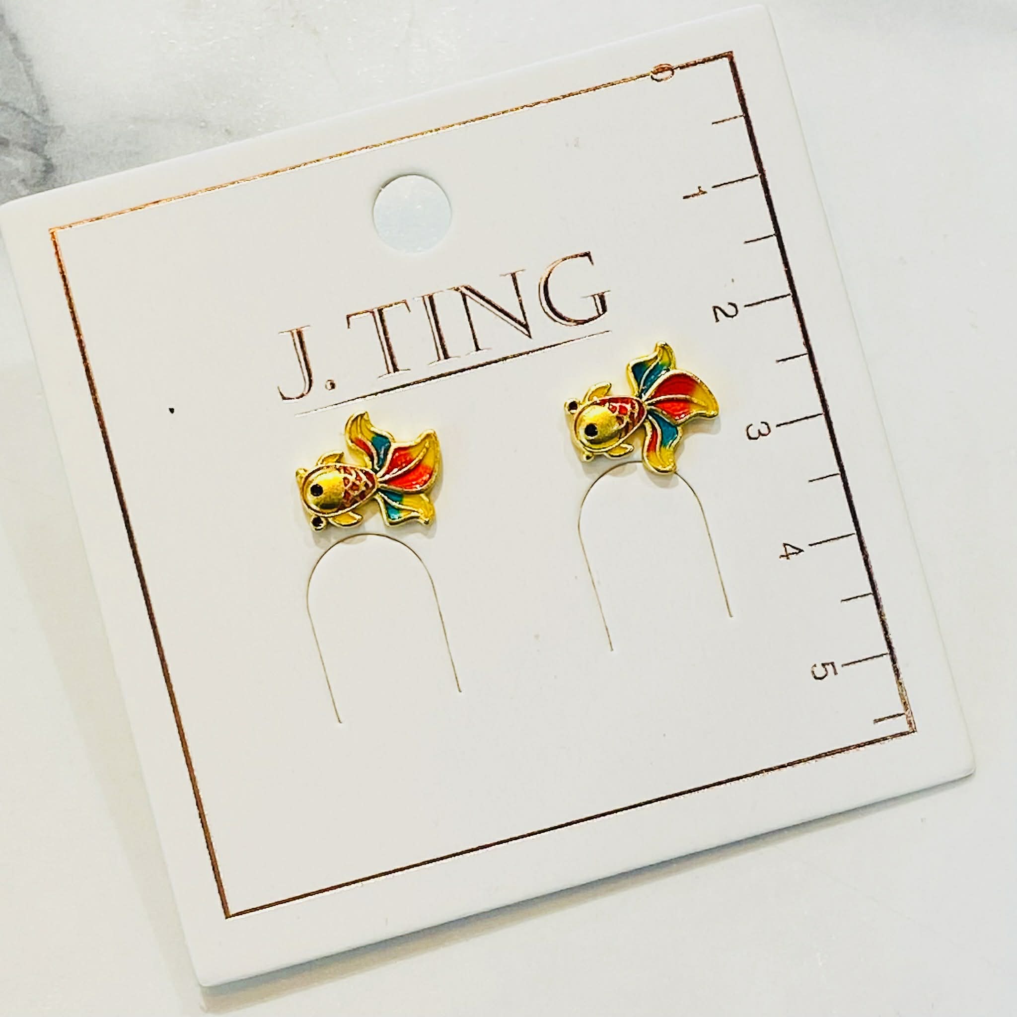 Lucky Koi Tale Earrings