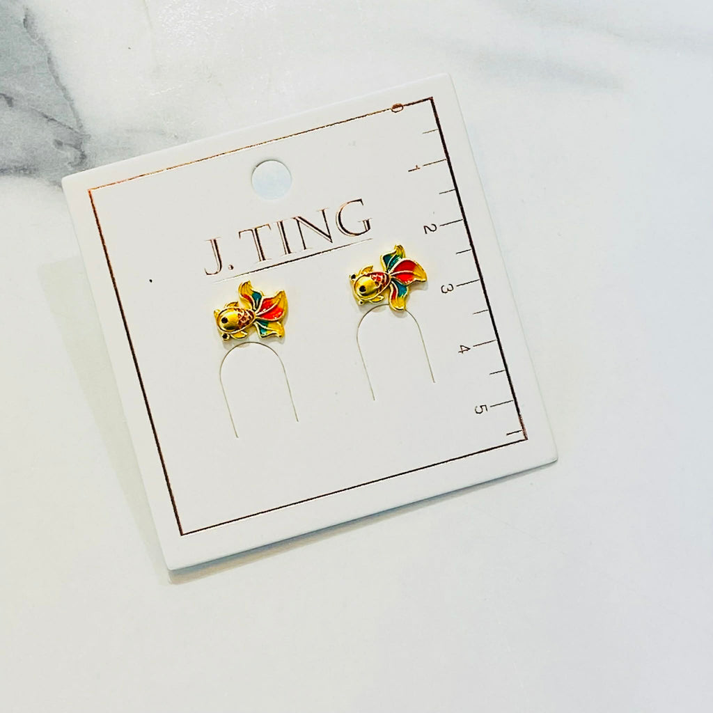 Lucky Koi Tale Earrings