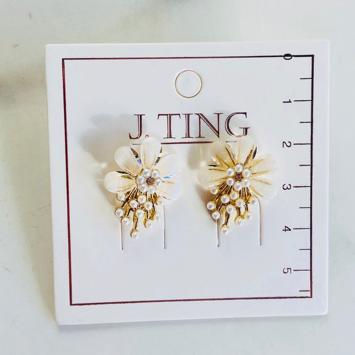 Moonlight Flower Earrings