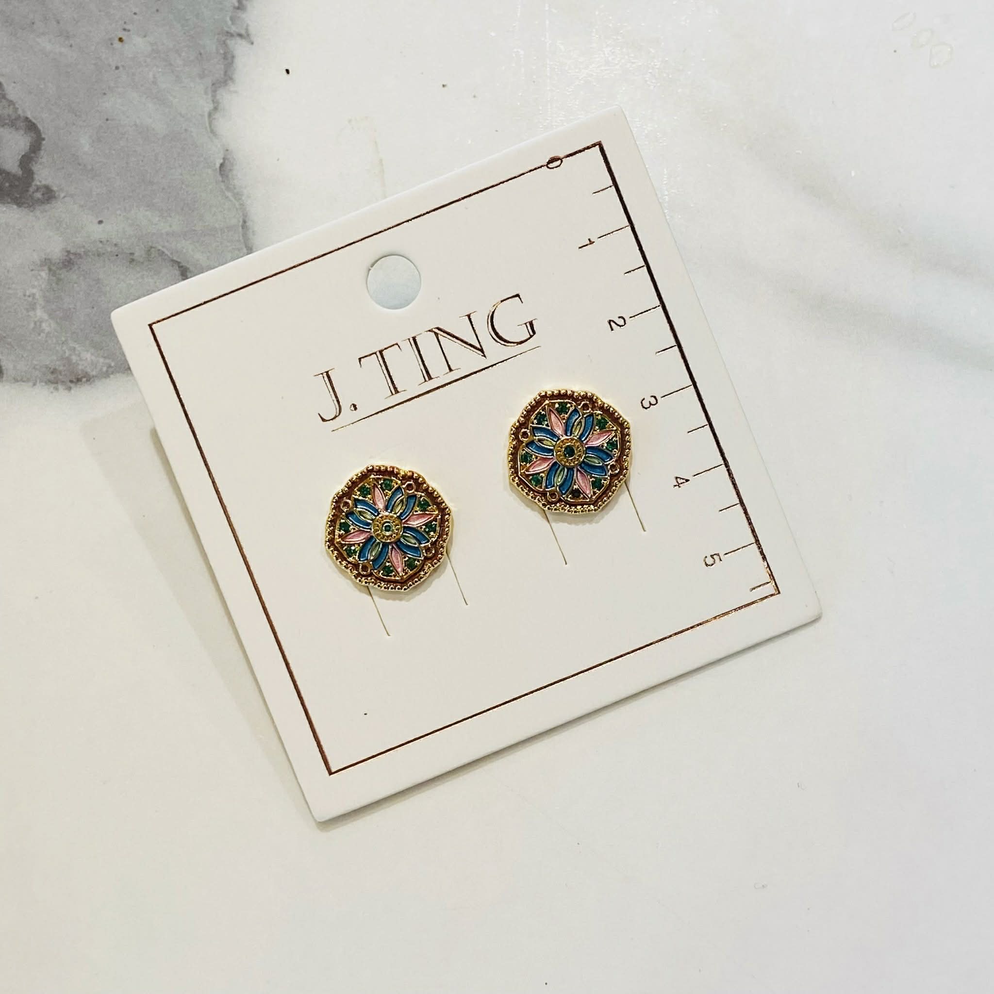 Mosaic Bloom Earrings
