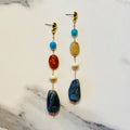 Ocean Gemstone Earrings