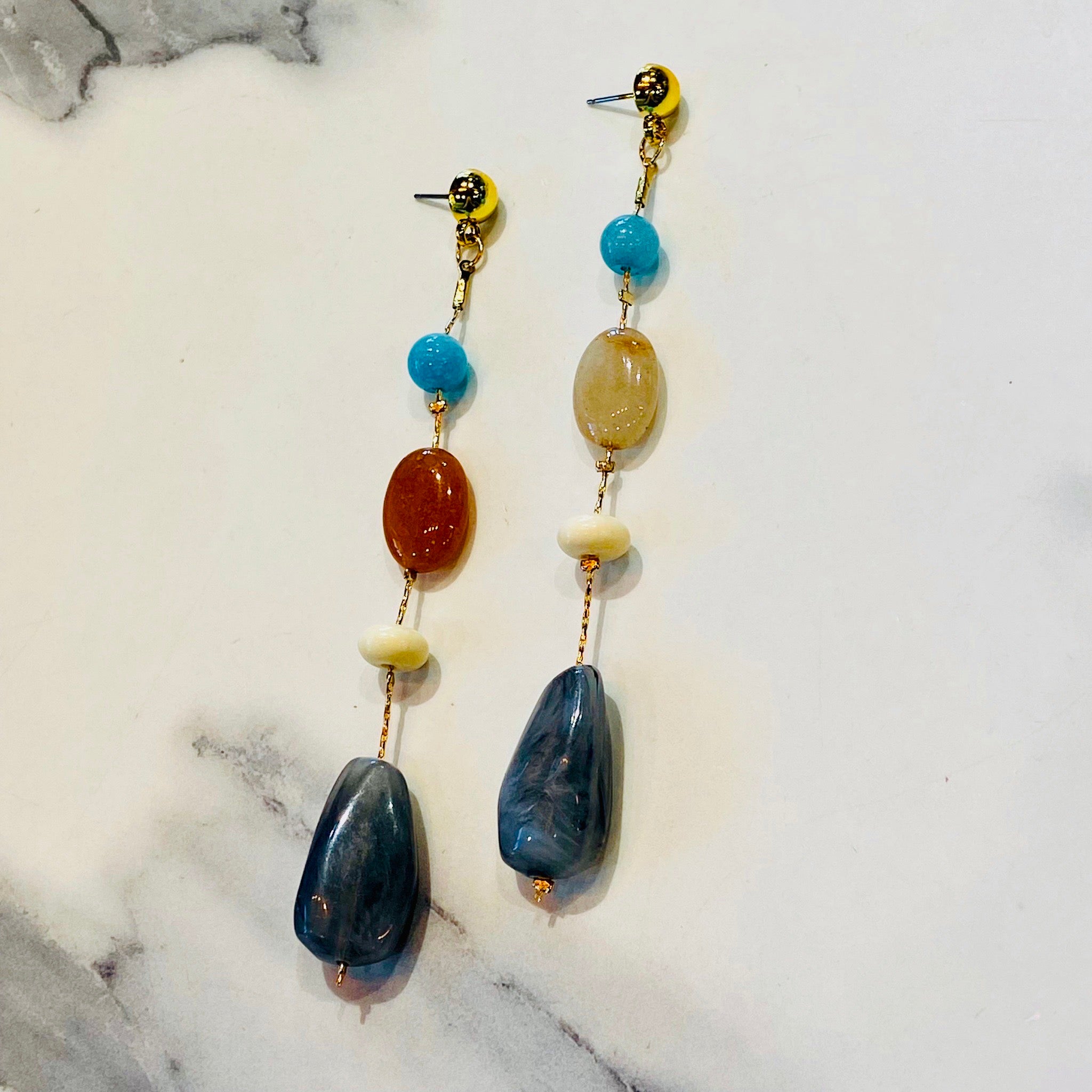 Ocean Gemstone Earrings
