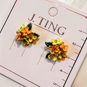 Orange & Yellow Pastel Earrings
