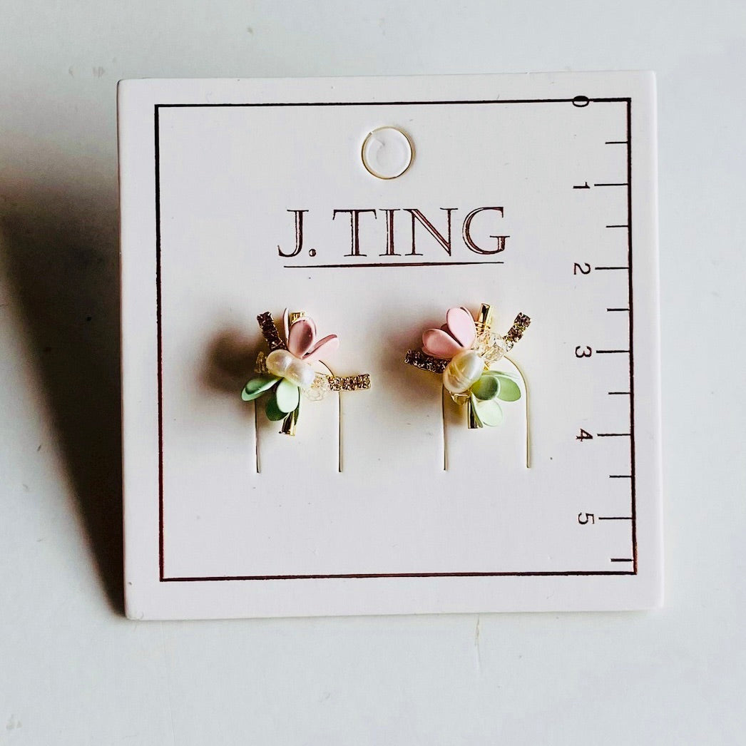 Pastel Pearl Earrings