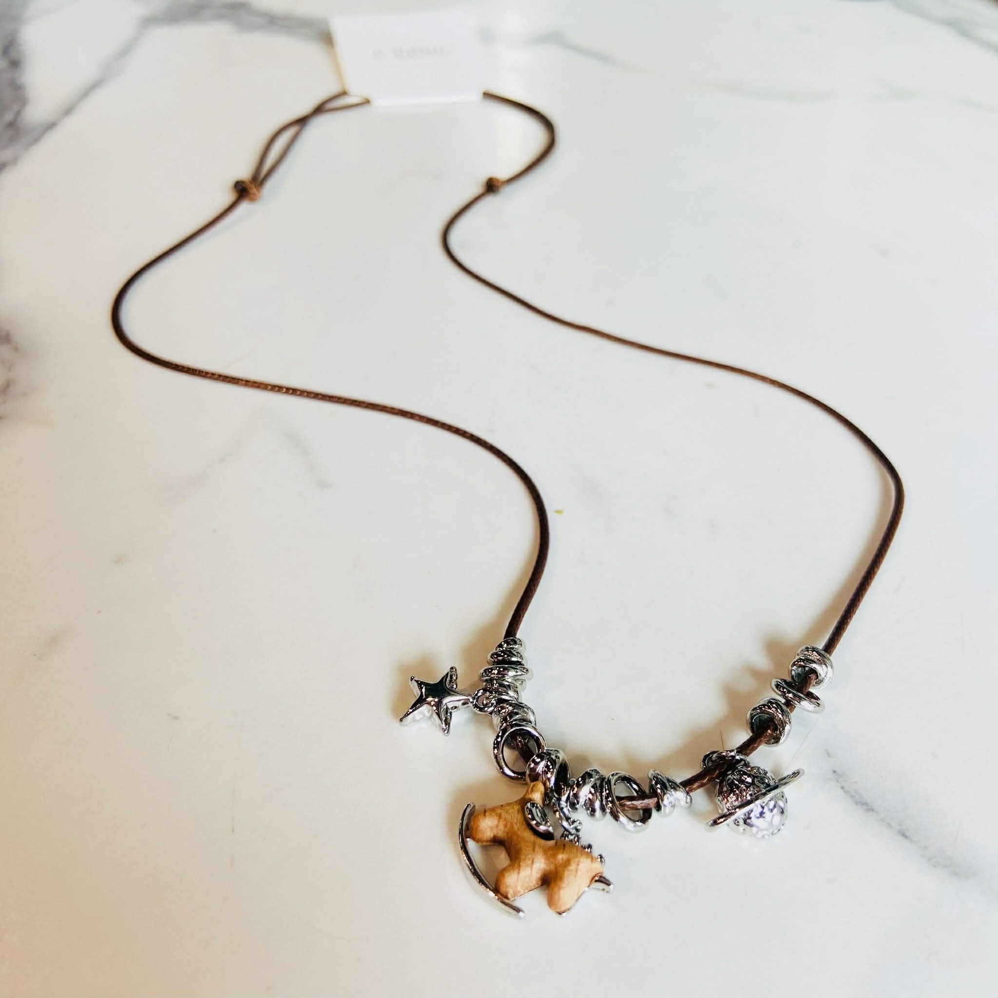 Pony Charm Necklace