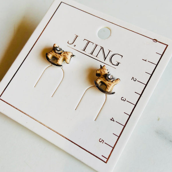 Rocking Pony Earrings