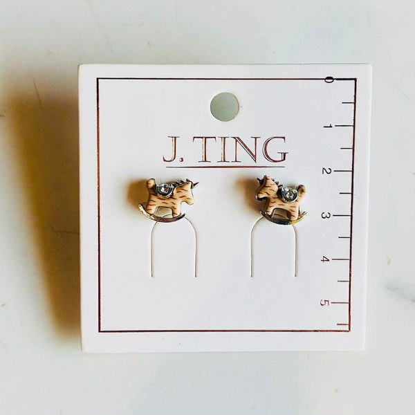 Rocking Pony Earrings