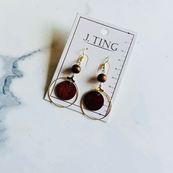 Rustic Hanging Earrings