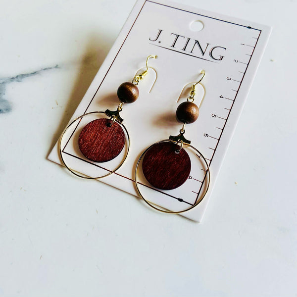 Rustic Hanging Earrings