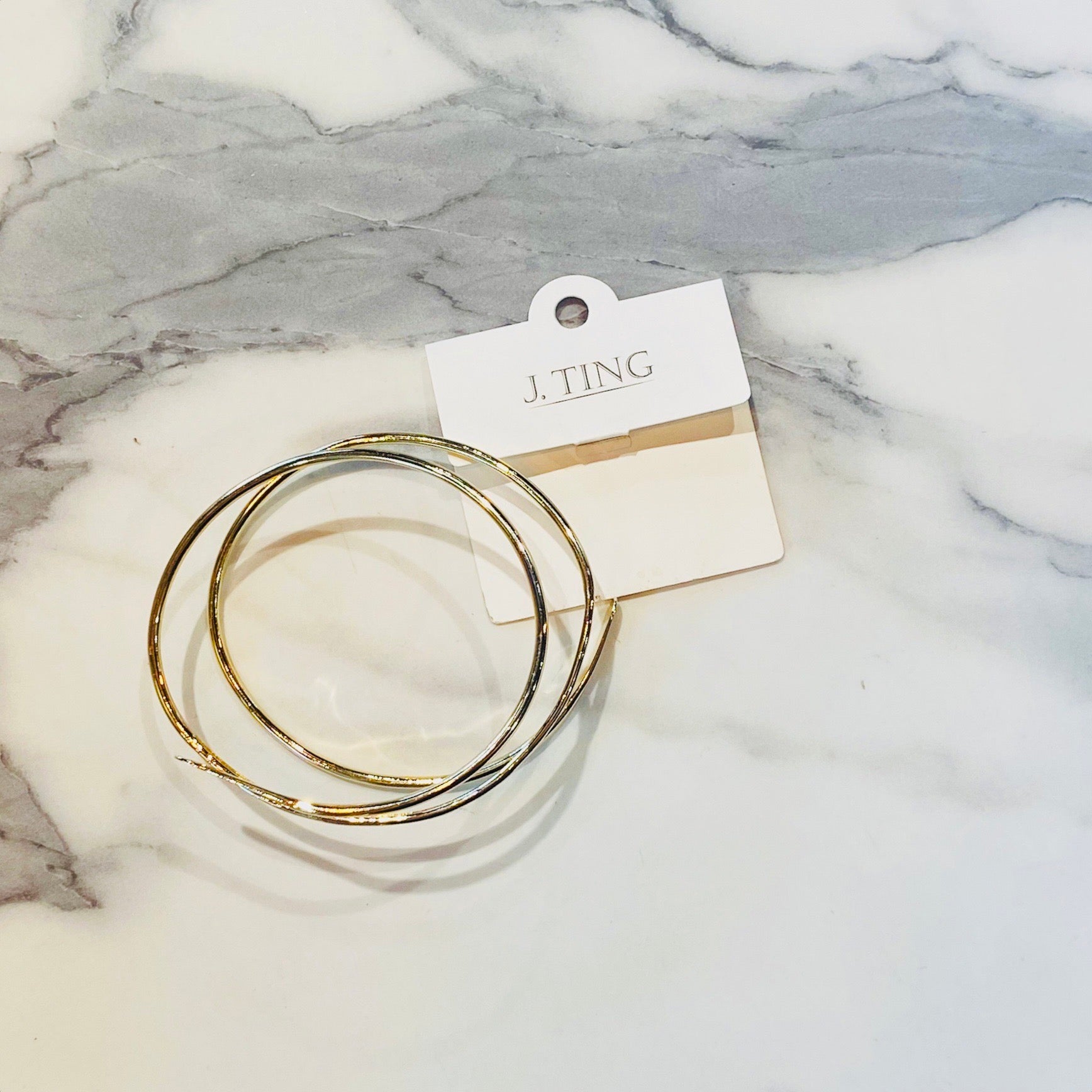 Gold Spiral Bracelet
