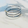 Silver Spiral Bracelet