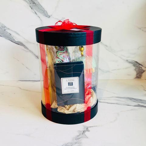 Tall Black Box Gift Hamper