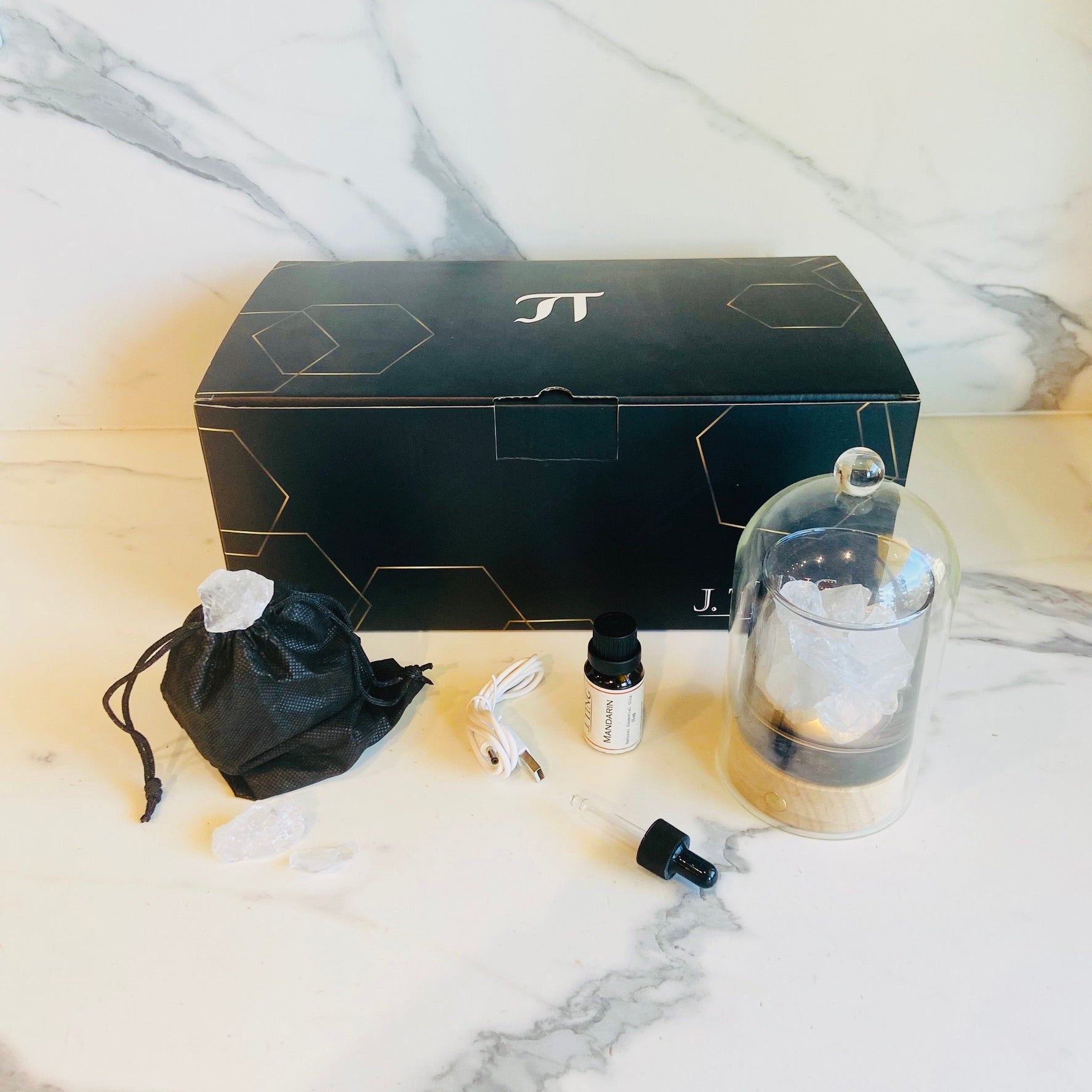 Crystal Electric Diffuser - Amber and Pine
