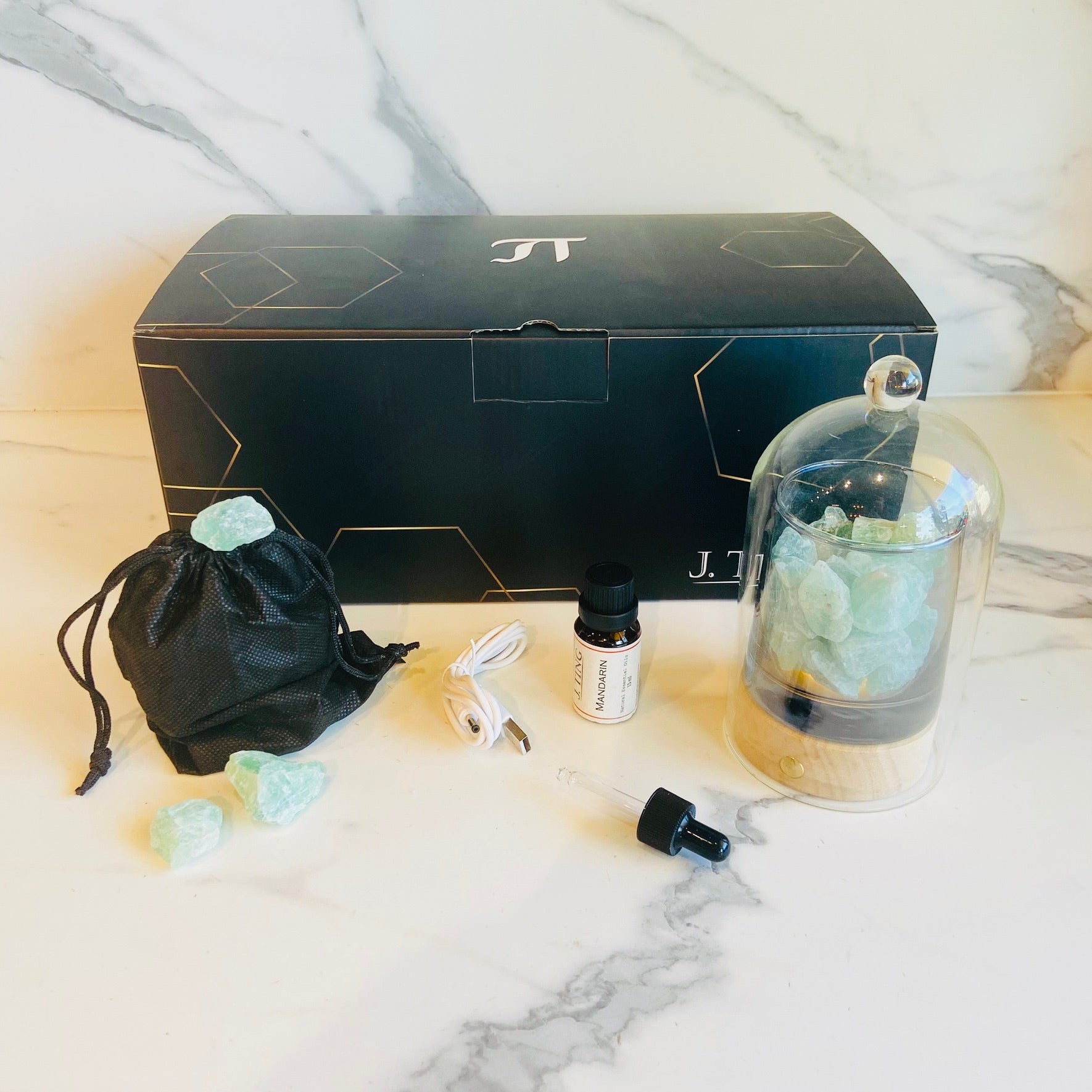 Crystal Electric Diffuser - Blue Agava