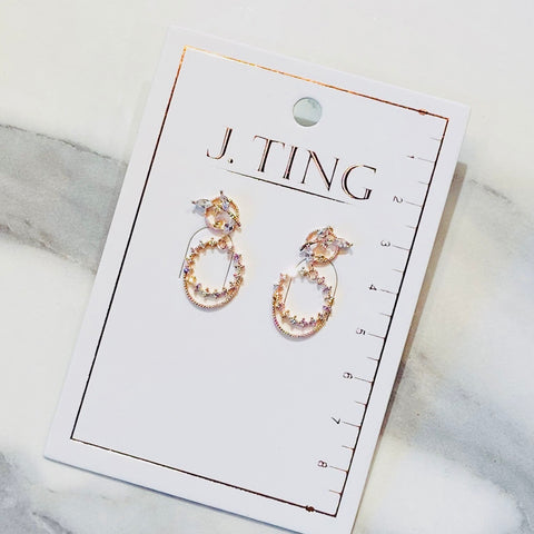 Rose Gold Timeless Dainty Earrings